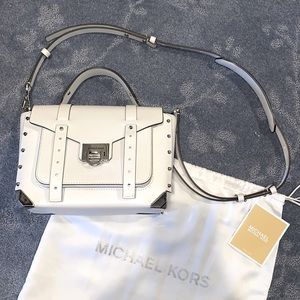 Michael Kors Manhattan White Crossbody & Hand Bag